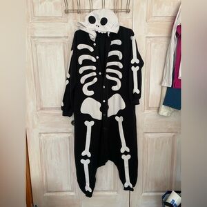 SAZAC kigurumi Skeleton Onesie Pajama
